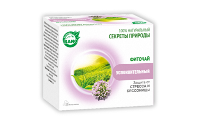 ФИТОЧАЙ УСПОКОИТЕЛЬНЫЙ 1г N25