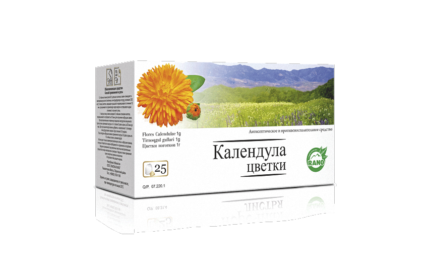 КАЛЕНДУЛЫ ЦВЕТКИ 1г N25