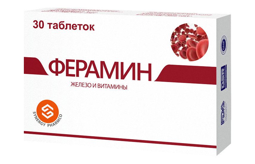 ФЕРАМИН таблетки N30
