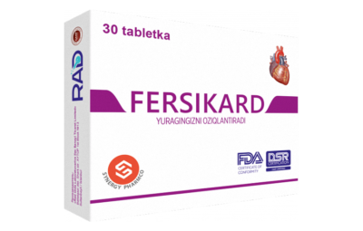 ФЕРСИКАРД таблетки N30