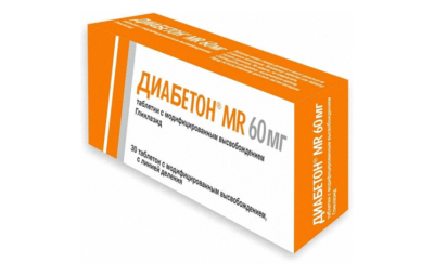 ДИАБЕТОН MR таблетки 60мг N30