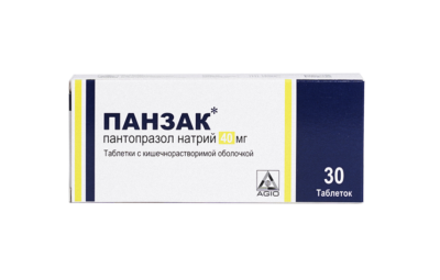 ПАНЗАК таблетки 40мг N30