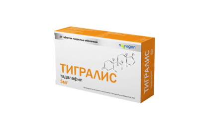 ТИГРАЛИС таблетки 5мг N28