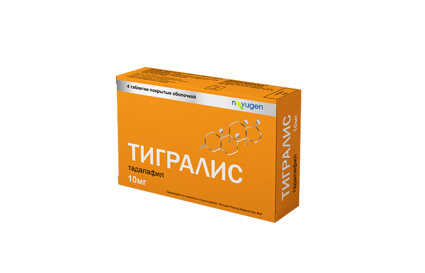 ТИГРАЛИС таблетки 10мг N4