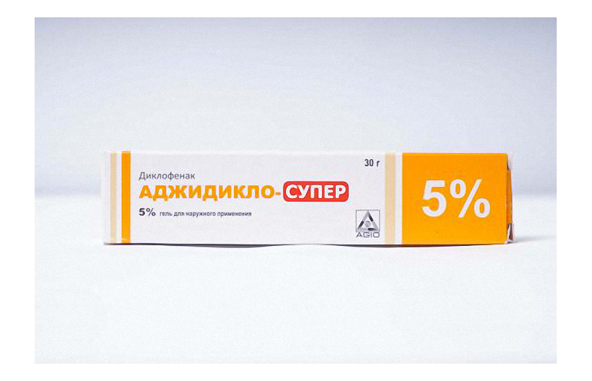 АДЖИДИКЛО-СУПЕР гель 5% 30г