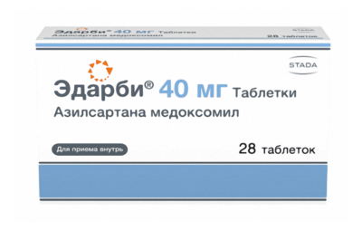 ЭДАРБИ таблетки 40 мг N28