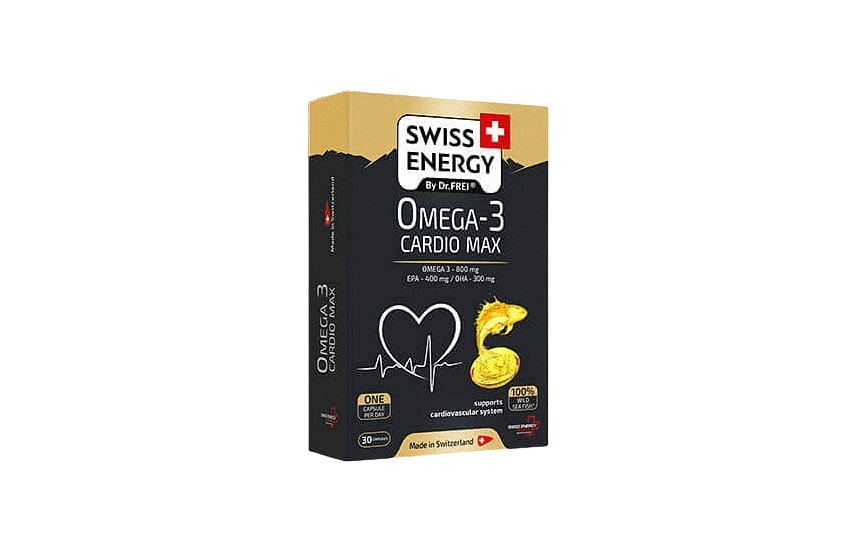 SWISS ENERGY OMEGA 3 CARDIO MAX капсулы N30