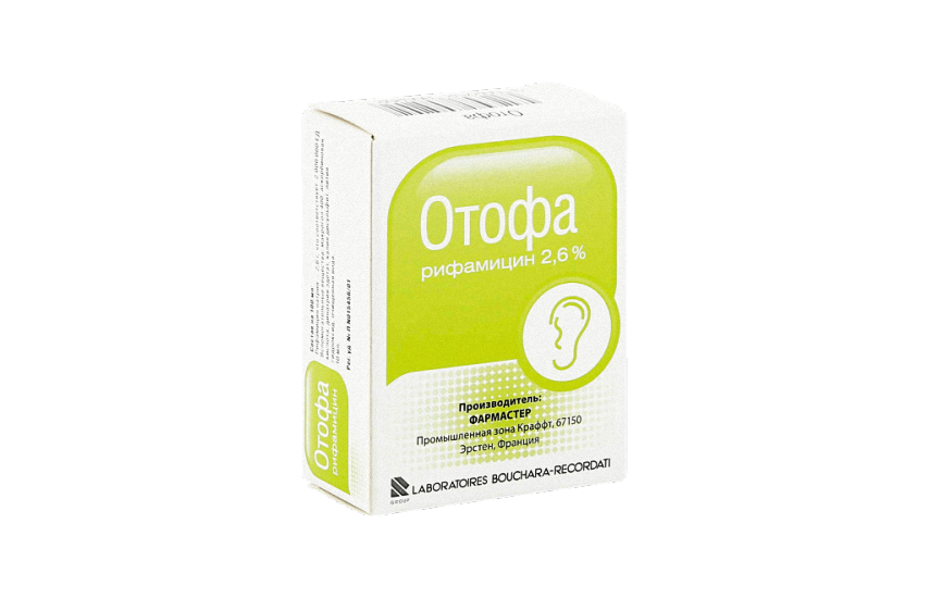 ОТОФА капли 10мл 2,6%