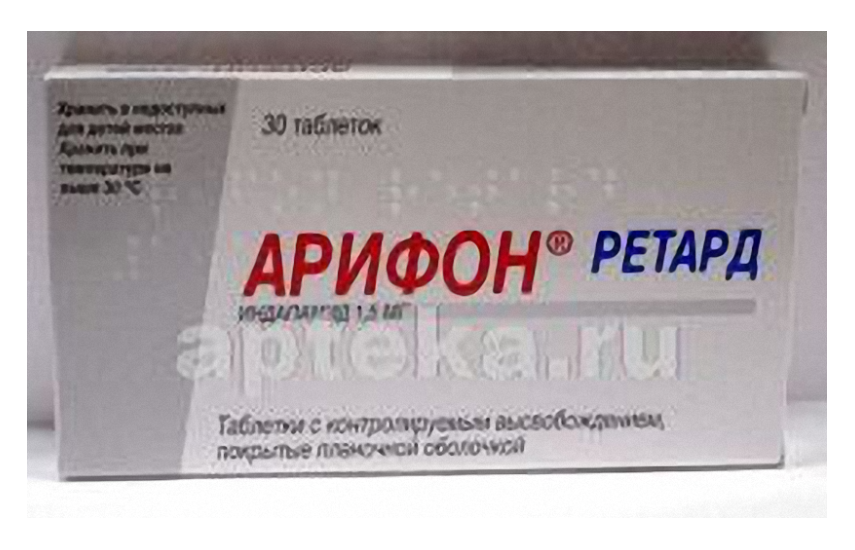 АРИФОН РЕТАРД таблетки 1,5мг N30