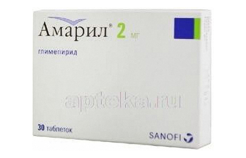 АМАРИЛ таблетки 2мг N30