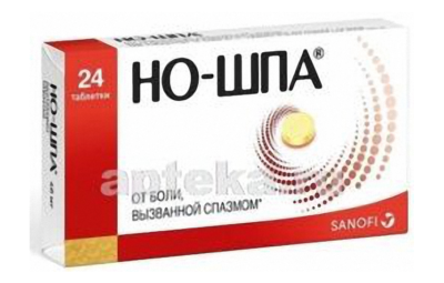 НО ШПА таблетки 0,04г N24