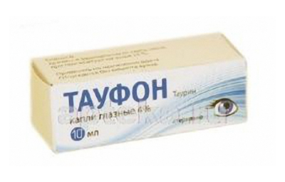 ТАУФОН капли глазные 10мл 4%
