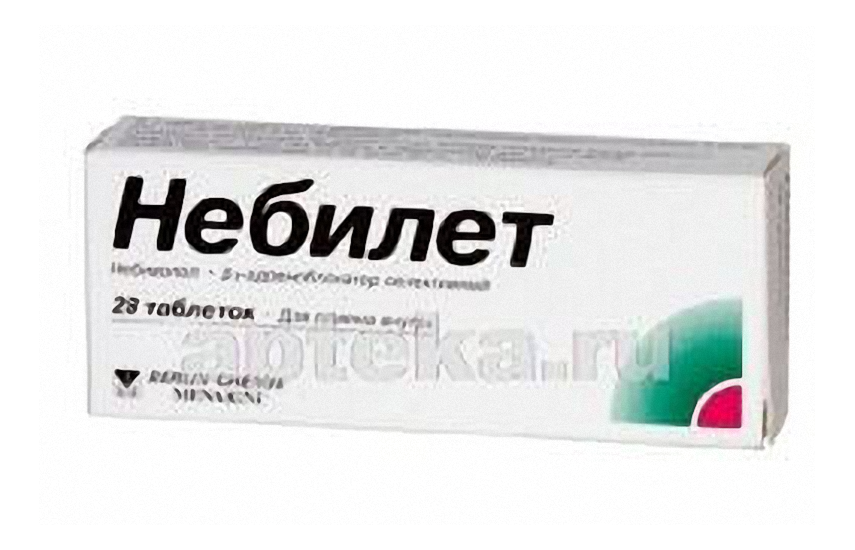 НЕБИЛЕТ таблетки 5мг N28