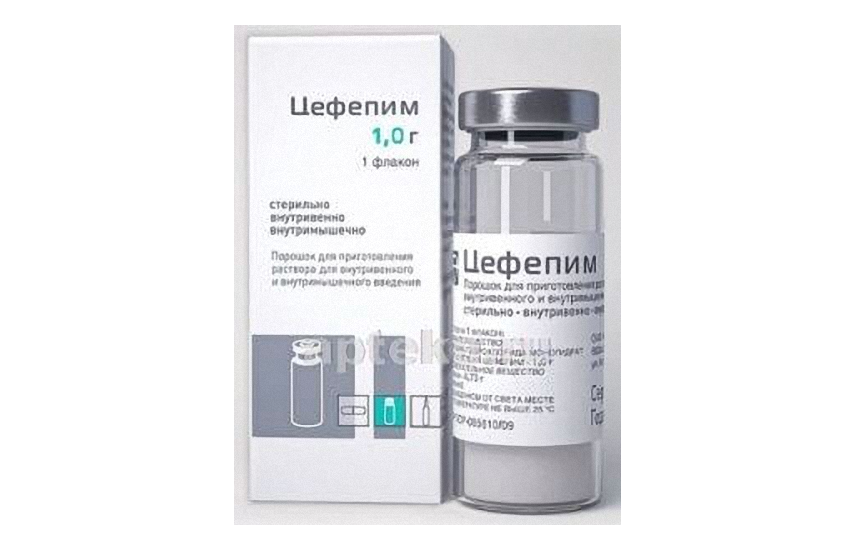 ЦЕФЕПИМ порошок 1,0г N1