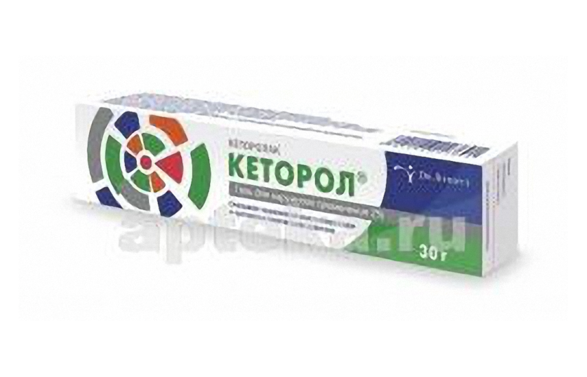 КЕТОРОЛ гель 30г 2%