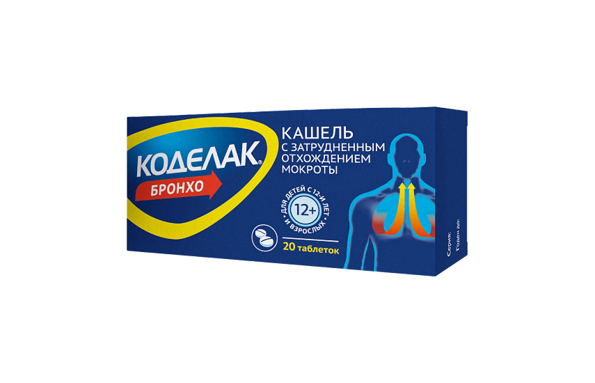 КОДЕЛАК БРОНХО таблетки N20