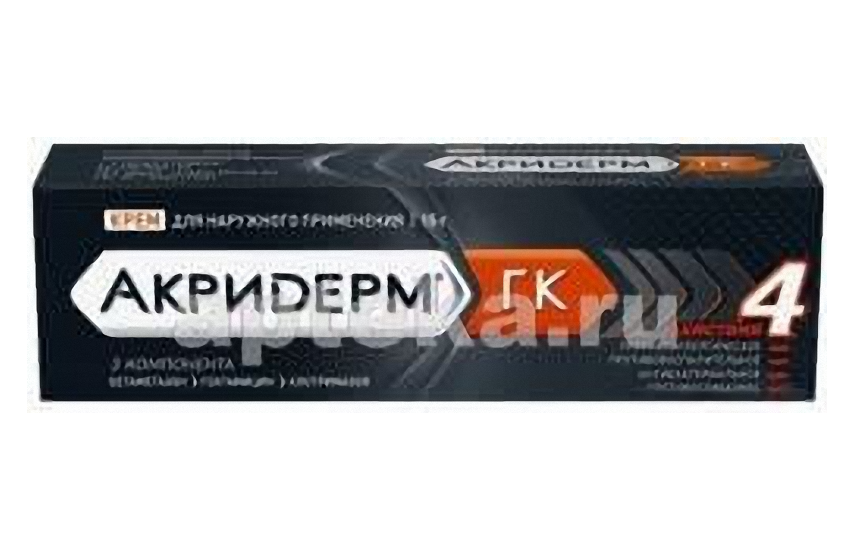 АКРИДЕРМ ГК крем 15г