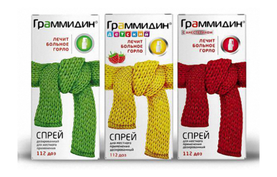 ГРАММИДИН спрей 0,06мг