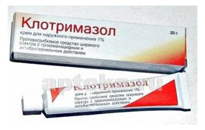 КЛОТРИМАЗОЛ крем 20г 1%