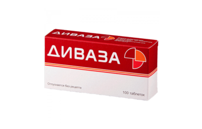 ДИВАЗА таблетки N100