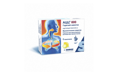 АЦЦ® 600 Горячий напиток, пакетики N6