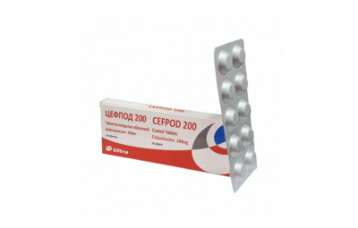 ЦЕФПОД таблетки 100мг N10