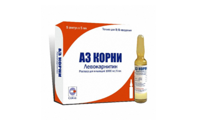 АЗ КОРНИ раствор для инъекций 5мл 1000мг/5мл N5