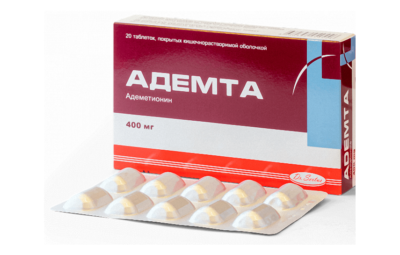 АДЕМТА таблетки 400мг N20