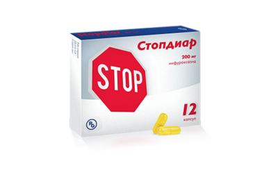 СТОПДИАР капсулы 200мг N12