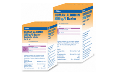 АЛЬБУМИН ЧЕЛОВЕЧЕСКИЙ раствор для инфузий 100мл 20%