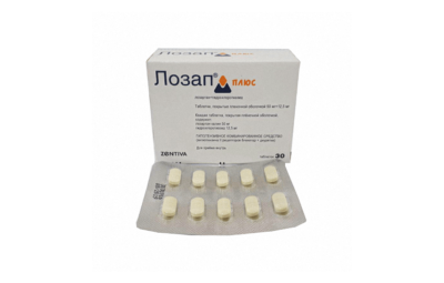 ЛОЗАП ПЛЮС таблетки N30