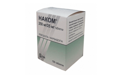 НАКОМ таблетки 250мг/25мг N100