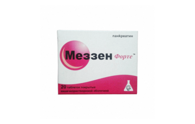 МЕЗЗЕН ФОРТЕ таблетки N20