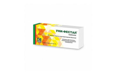 УНИ ФЕСТАЛ таблетки N100