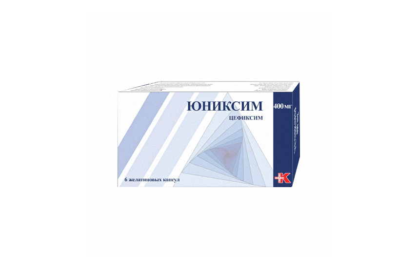 ЮНИКСИМ капсулы 400мг N6