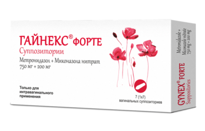 ГАЙНЕКС ФОРТЕ суппозитории 200мг N7