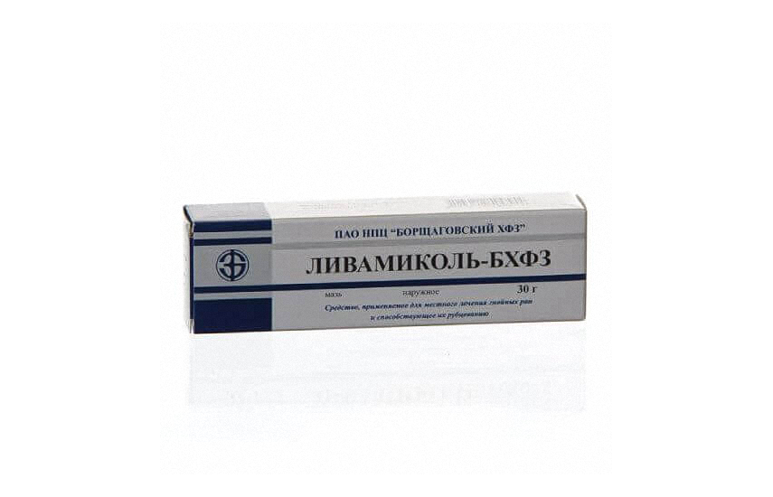 ЛИВАМИКОЛЬ БХФЗ мазь 30г