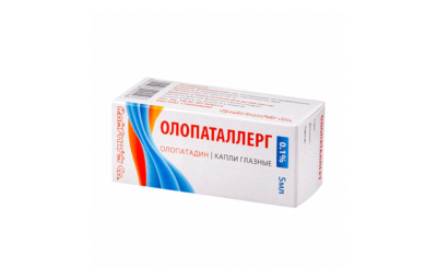 ОЛОПАТАЛЛЕРГ капли глазные 5мл 1мг/мл