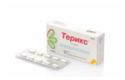 ТЕРИКС таблетки 10мг N10