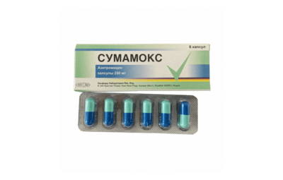 СУМАМОКС капсулы 250мг N6