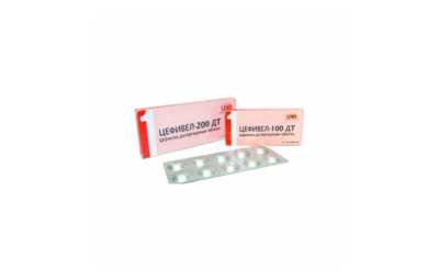 ЦЕФИВЕЛ 100 ДТ таблетки N10