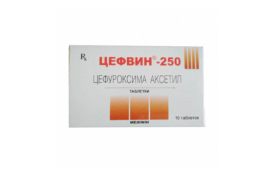 ЦЕФВИН таблетки 250мг N10