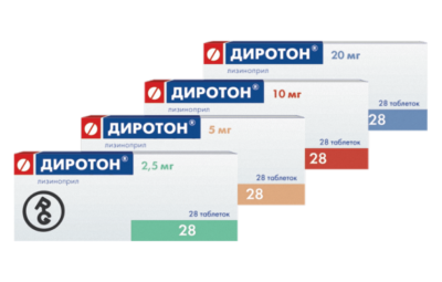ДИРОТОН таблетки 20мг N28