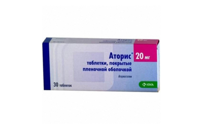 АТОРИС таблетки 40мг N30