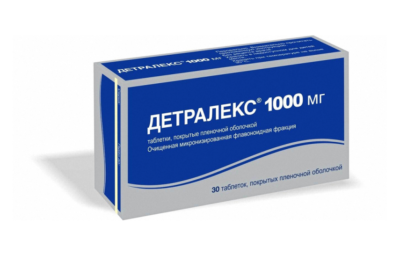 ДЕТРАЛЕКС таблетки 1000мг N60