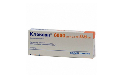 КЛЕКСАН раствор для инъекций 6000 анти-ха ме/0,6мл N2