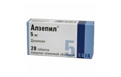 АЛЗЕПИЛ таблетки 5мг N28