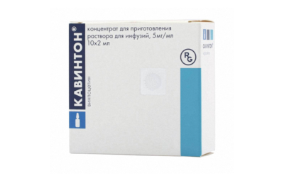 КАВИНТОН раствор 25мг/5мл N10