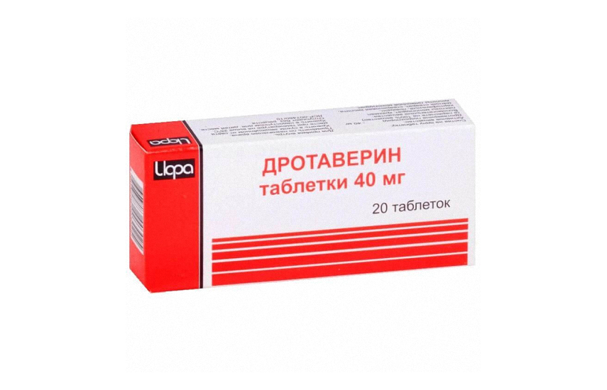 ДРОТАВЕРИН таблетки 40мг N20