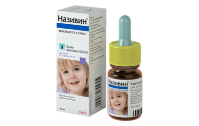 НАЗИВИН капли назальные 0.025%